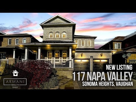 SOLD! 117 Napa Valley Blvd in Woodbridge Vaughan! (Ontario, Canada)