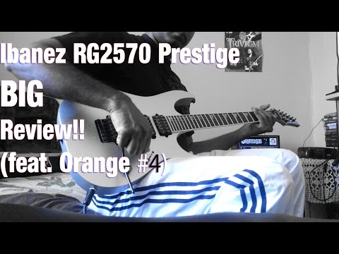 2010 Ibanez RG2570Z Prestige Dark Space imagen 20
