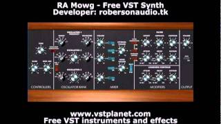 Video thumbnail for RA Mowg - Free VST synth - vstplanet.com by Plugins Collection