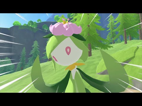 When you try to fight Hisui Lilligant in Legends Arceus