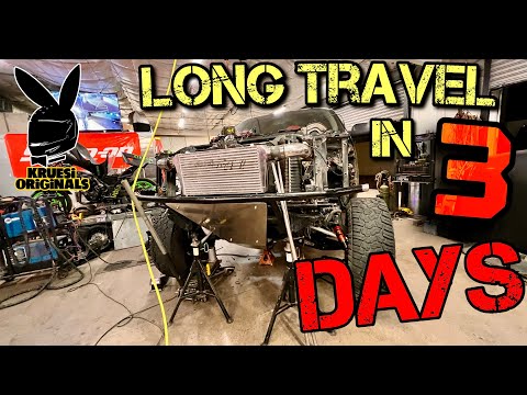 Dirt King race kit install chevy silverado long travel P1 kruesi originals