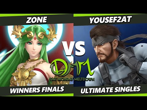 DAT MM 289 Winners Finals - Zone (Palutena) Vs. Yousef2AT (Snake) Smash Ultimate - SSBU