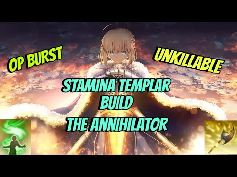 ESO PVP: Templar STAMPLAR BUILD GOES BOOM 100-0 PEOPLE FROM HEALTHY TO NO LONGER HEALTHY BE GIGACHAD