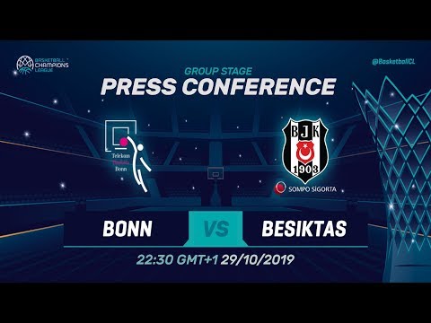 Telekom Baskets Bonn v Besiktas Sompo Sigorta - PC - Basketball Champions League 2019-20