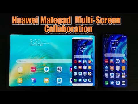 Huawei Matepad Multi-Screen Collaboration || Easy to Setup and Use the function ||