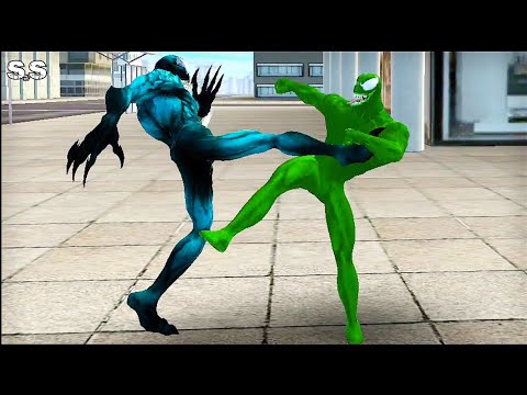 Power Spider 2 #10, Green Venom vs Evil VenomSimulator Android Games (Superhero Simulator)