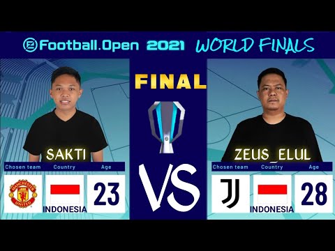 EFOOTBALL OPEN WORLD FINALS PS4 ASIA PES 2021 FINAL | SAKTI (INDONESIA) VS ZEUS_ELUL (INDONESIA)
