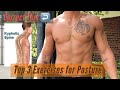 CORRECT YOUR POSTURE | TOP 3 EXERCISES EVERYBODY SHOULD BE DOING | FIX FORWARD SHOULDERS