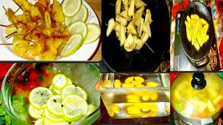 ফ্রান্স ফ্রাই করলাম সম্পূর্ণ অন্য রকম একটা স্টাইলে। সাথে একটু লেবুর পিনিক। সেই জমে যাবে