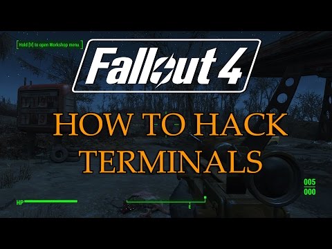 FALLOUT 4: How To Hack Terminals - Hacking Terminals is Easy! Fallout 4 Guides and Tutorials