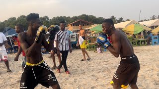 Street Boxing in Ghana! 🇬🇭 Dome guy Dr Troy wins against everybody! 🔥🥊