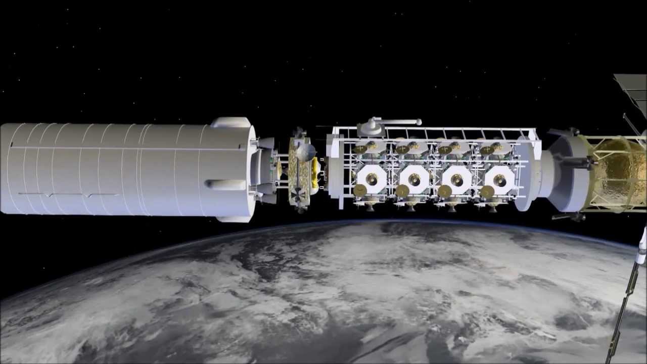 VASIMR Orbital Sweeper for Space Debris Removal - YouTube