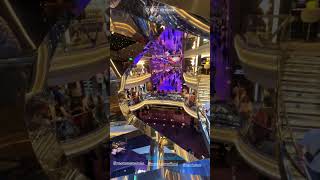 Msc Virtuosa 💙 atrium with msc friend sogni di viaggi #mscvirtuosa