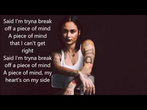 Kehlani - Piece of Mind (lyrics)