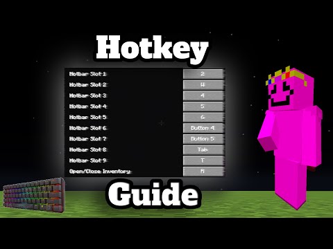 Hotkey Guide for Minecraft PVP