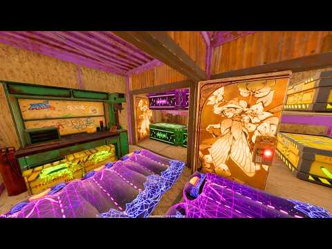 Every door was left open in this clan's base... | Rust Console Edition