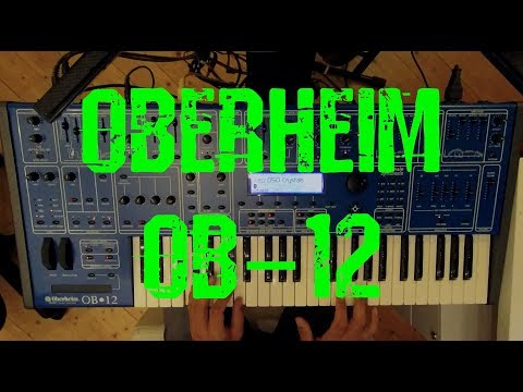 Oberheim OB12 1999 - 2005 - Blue image 9