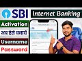 SBI Internet Banking Online Registration In HINDI Online SBI Net Banking Activation SBI Bank