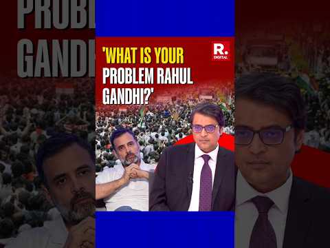 Arnab Questions Rahul Gandhi For Being Sad At The Sight Of An Empty Jantar Mantar