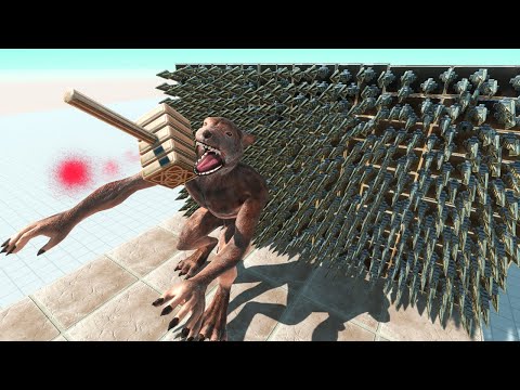Ghor Hammer and Many Spikes - Animal Revolt Battle Simulator