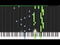 СЛОТ - ПростоЧеловек (free piano Synthesia cover)[HD] 