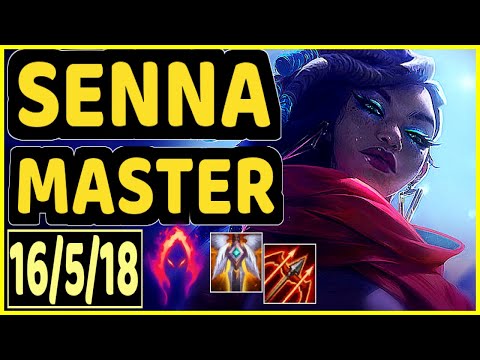 INNAXE (SENNA) - 16/5/18 KDA GAMEPLAY - EUW Ranked MASTER