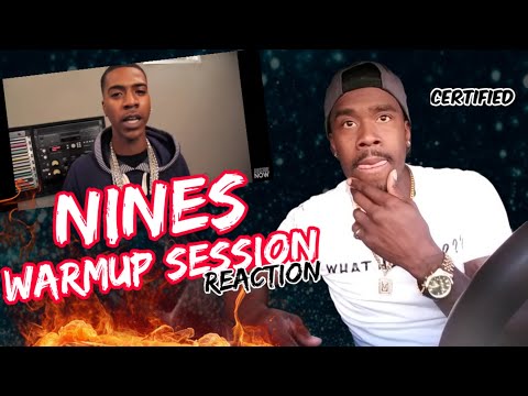 AMERICAN REACTS TO UK RAPPER Nines - Warmup Session [S4.EP46]