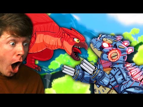 BABY RODAN vs BABY MECHAGODZILLA the FIGHT