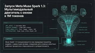 Тестирование Meta Muse Spark 1.3: бенчмарки против реальности