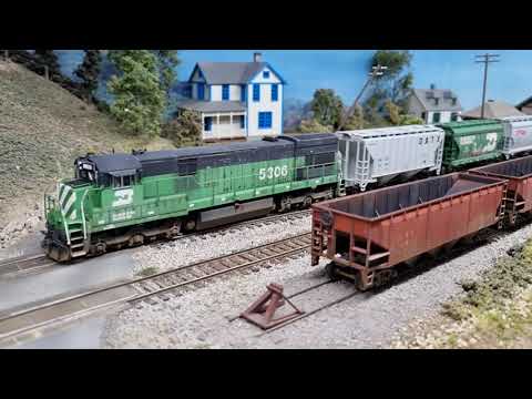 H0 model train operations: Grain Haul (part 2)