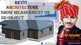 Measurement on 3D Object | Dimensions on 3D Object | Revit Architecture | Revit Tutorial | Autodesk