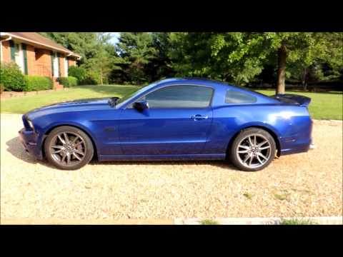 2013 Ford Mustang GT 5.0 Eibach Pro Kit Lowering Springs Review