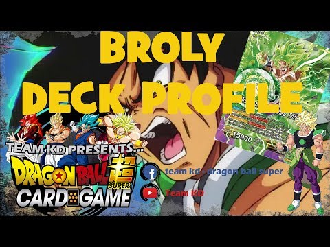 Dragon Ball Super TCG - Broly Mono Yellow Deck Profile