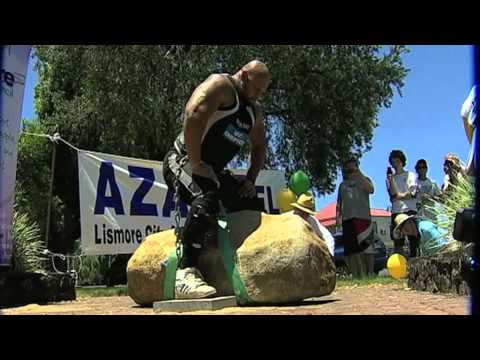 2011 Australia's Strongest Man Lifts 760kg Stone