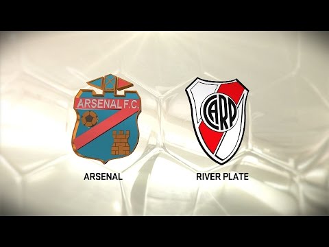 Arsenal vs. River. Fecha 8. Torneo de Primera División 2016/2017. FPT
