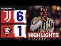 JUVENTUS-SALERNITANA 6-1 | HIGHLIGHTS | Juve are unstoppable! | Coppa Italia Frecciarossa 2023/24