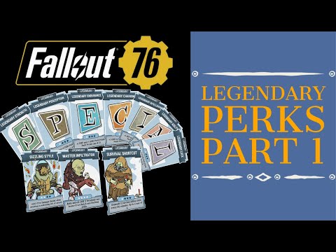 (PTS) Legendary Perks Tested part 1 - Guide - Fallout 76 Wastelanders