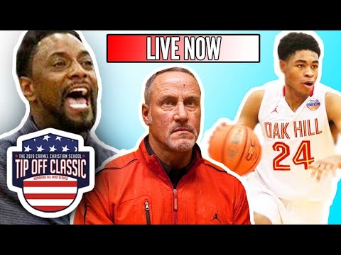 #9 OAK HILL WARRIORS (VA) vs COMBINE ACADEMY GOATS (NC) at the Carmel Christian Tip-Off Classic