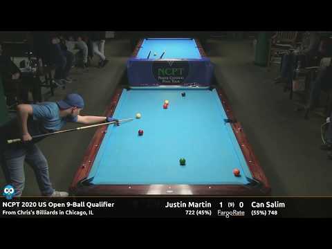Can Salim vs Justin Martin - 2020 NCPT US Open Qualifier #2