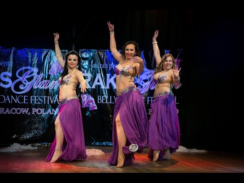 Jasirah's students - Raks Diamonds - 1st place raks sharki Raks Glam 2017
