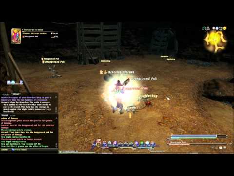 FFXIV Battlecraft Levequest: Overtime in the Mines
