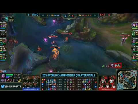 SKT vs RNG Highlights Game 2 Worlds 2016 Bracket Stage SK Telecom T1 vs Royal Never Give Up