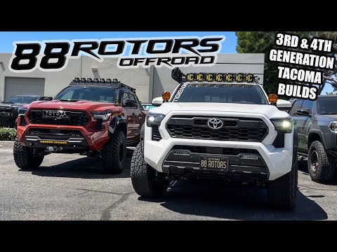 WE INSTALL MULTIPLE 2024 TOYOTA TACOMA SUSPENSION LIFT OPTIONS