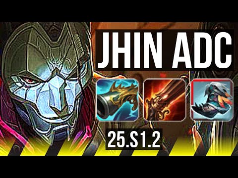 JHIN & Karma vs SWAIN & Senna (ADC) | 8/0/6, Legendary | KR Master | 25.S1.2