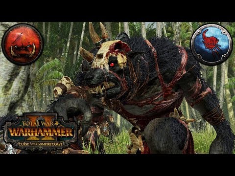AMAZING SHOW OF SKILL! - Greenskins vs. Norsca - Total War Warhammer 2