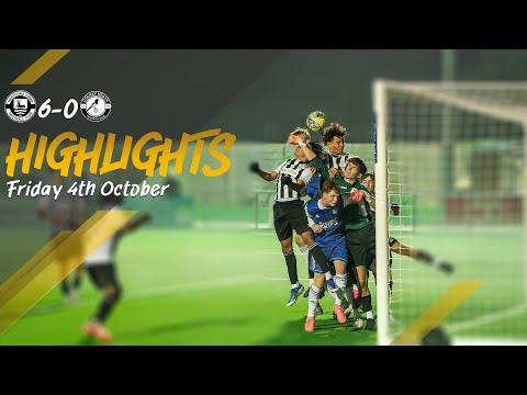 Highlights | FA Youth Cup | Hertford Town u18 6-0 |Colney Heath u18 | Friday 4th October