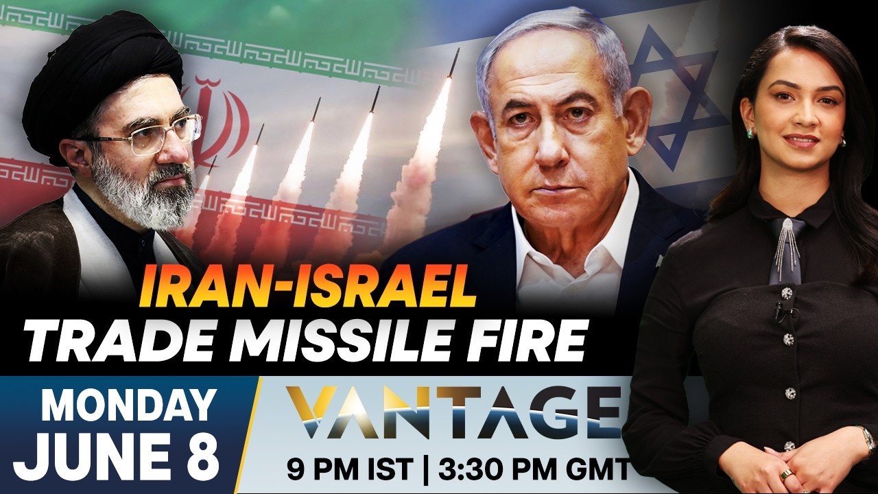 Iran Hits Israeli Air Bases As Israel Attacked Beirut | Vantage on Firstpost | 4K