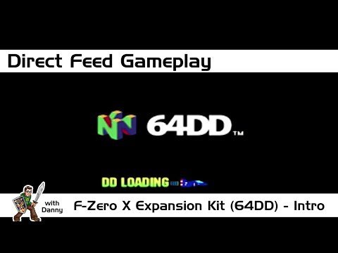 F-Zero X Expansion Kit | Intro Direct Feed Gameplay | Nintendo 64DD