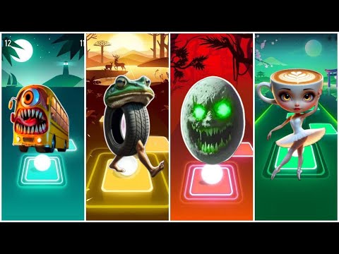 ⚡ Battle of the Strange: Bus Eater EXE vs Boneca Ambalabu vs Moon Head EXE vs Ballerino Cappuccino ⚡