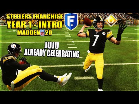 Madden 20 Steelers Franchise Mode | BIG BEN Enters The Zone | Year 1 - INTRO - Ep 1
